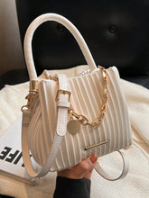 Mini Pleated Bucket Bag With Chain Decor