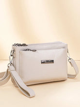 Multifunctional Solid Color Shoulder Bag For Women, Waterproof Crossbody Purse Business Casual Storage Bag, School Commuting Messenger Bag, Black Briefcase For Daily Use, Travel Satchel Bags Multiple Compartments Holiday Gift