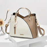2025 New Fashion Color Block Small Size Women's Shoulder Bag Crossbody Handbag