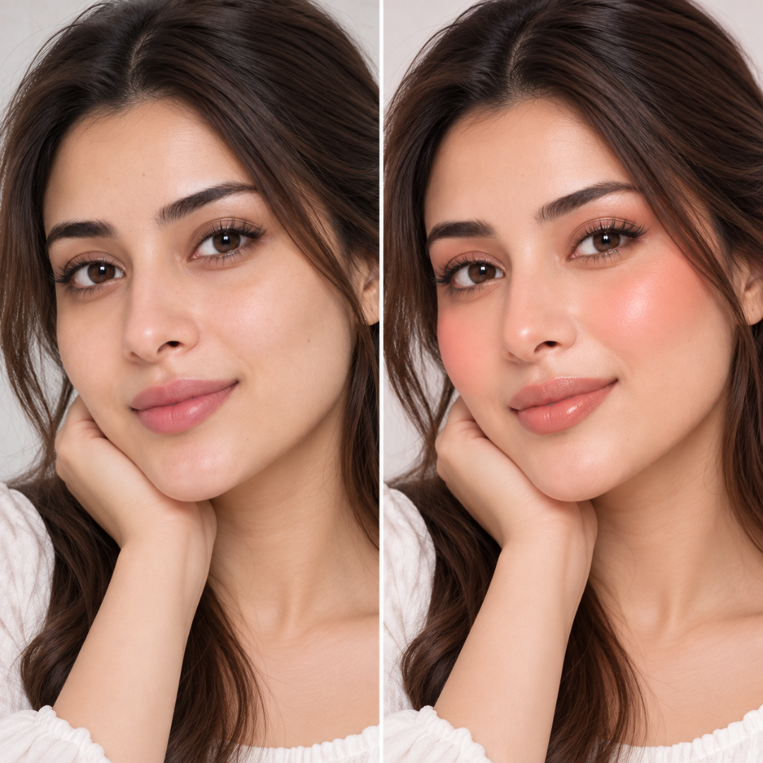 L'Oréal LUMI Le Liquid Blush (Pack of 3) - 2 in 1 Highlighter + Blush in One – Natural Dewy Glow & Buildable Color