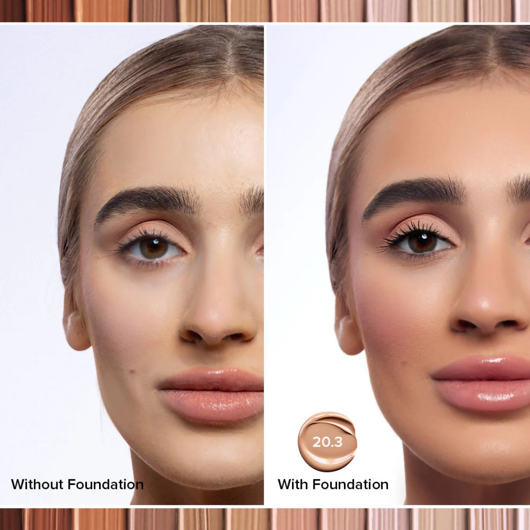 Daily Life FOREVER52 Pro Glow & Blend Beauty Set – Serum-Primer + Foundation + FREE Beauty Blender