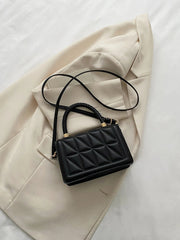 Women's Casual Fashionable Shopping And Dating Net Color Flip Cover Handbag