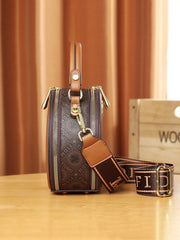 Mini Fashionable Round Shape Letter Printed Ladies Handbag, Best Mother's Day Gift Ideas, Mother Day Gifts, Mom Gifts, Mommy's Essentials, Mommy Bag For Going Out, Bags Ladies Elegant