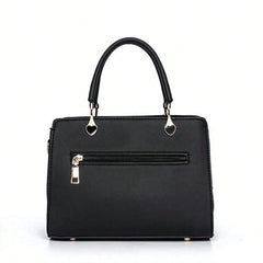 New Arrival Fluffy Ball Pendant Tote Bag Versatile Casual Shoulder Bag, Mother Day Gifts, Mom Gifts, Mommy's Essentials, Mommy Bag For Going Out,Fashionable Business Casual Bag For Women, Pefect For Office, Business And Work