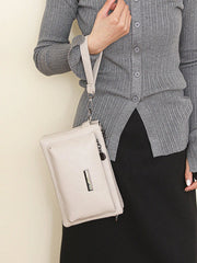 Multifunctional Solid Color Shoulder Bag For Women, Waterproof Crossbody Purse Business Casual Storage Bag, School Commuting Messenger Bag, Black Briefcase For Daily Use, Travel Satchel Bags Multiple Compartments Holiday Gift