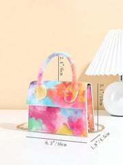 Synthetic Leather Multi Color Hand Bags For Women