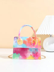 Synthetic Leather Multi Color Hand Bags For Women