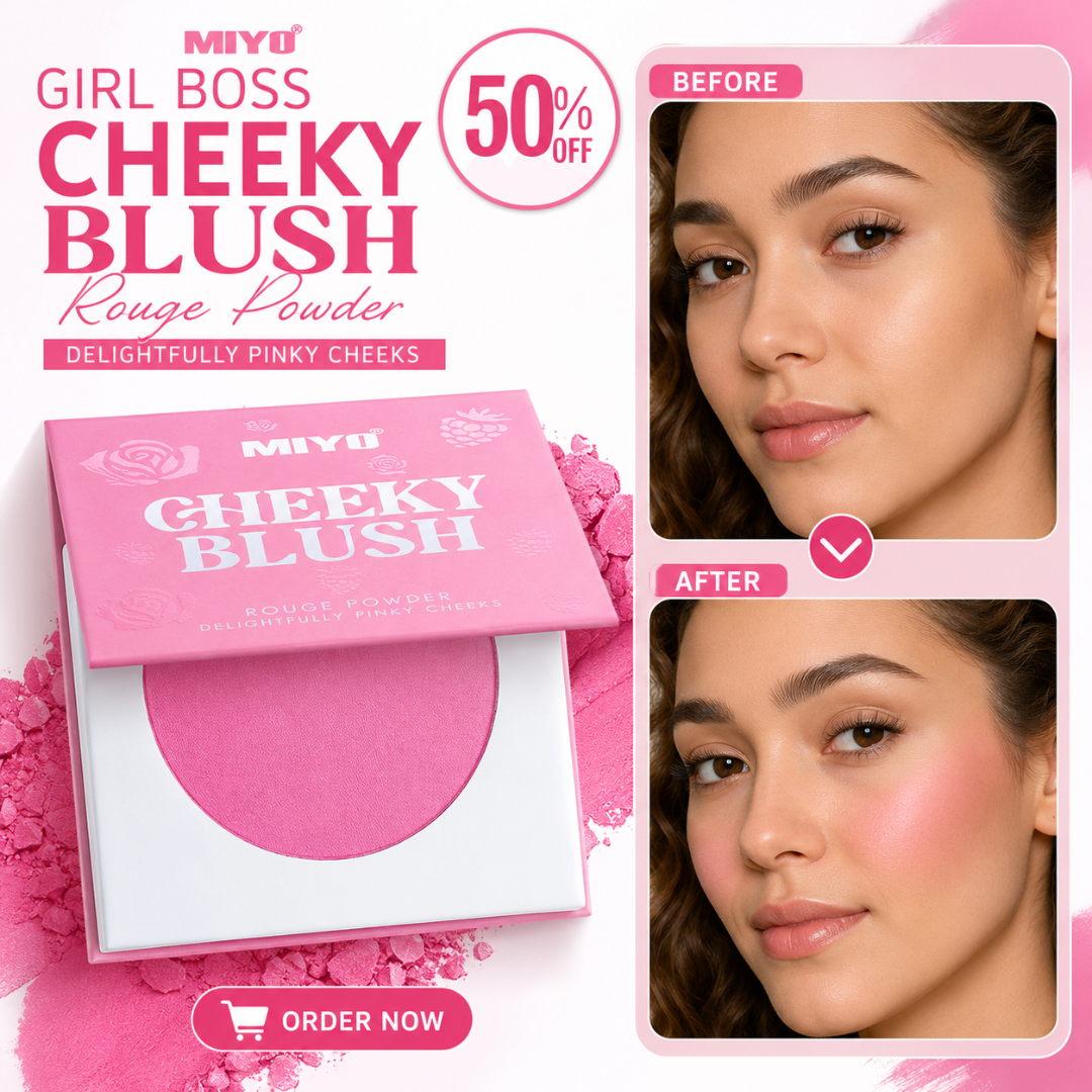 Miyo Cheeky & Lip blush - 50% Off (Pack of 2) - Silky smooth & healthy glow - Buildable & long lasting - for all Skin types