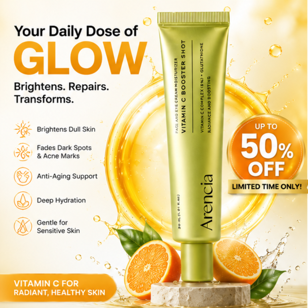 Arencia Vitamin C Cream | Removes Dark Spots & Pigmentation | Reduces Fine Lines & Wrinkles | Anti-Aging & Acne Mark Fading | Deep Hydration & Skin Brightening