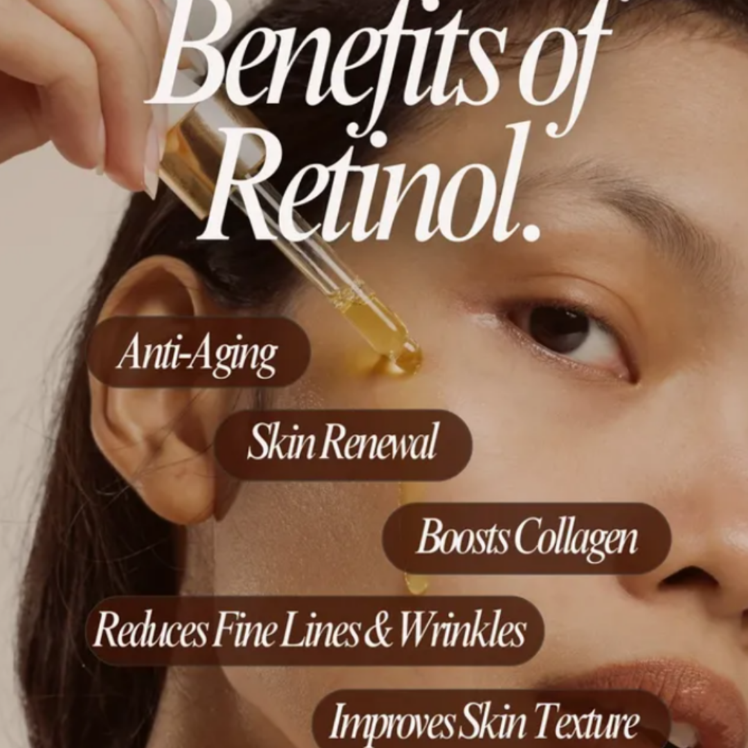 Highfy Beauty Retinol 0.5% Serum | Anti-Aging, Boosts Collagen, Reduces Fine Lines & Wrinkles | Brightens & Smooths Skin