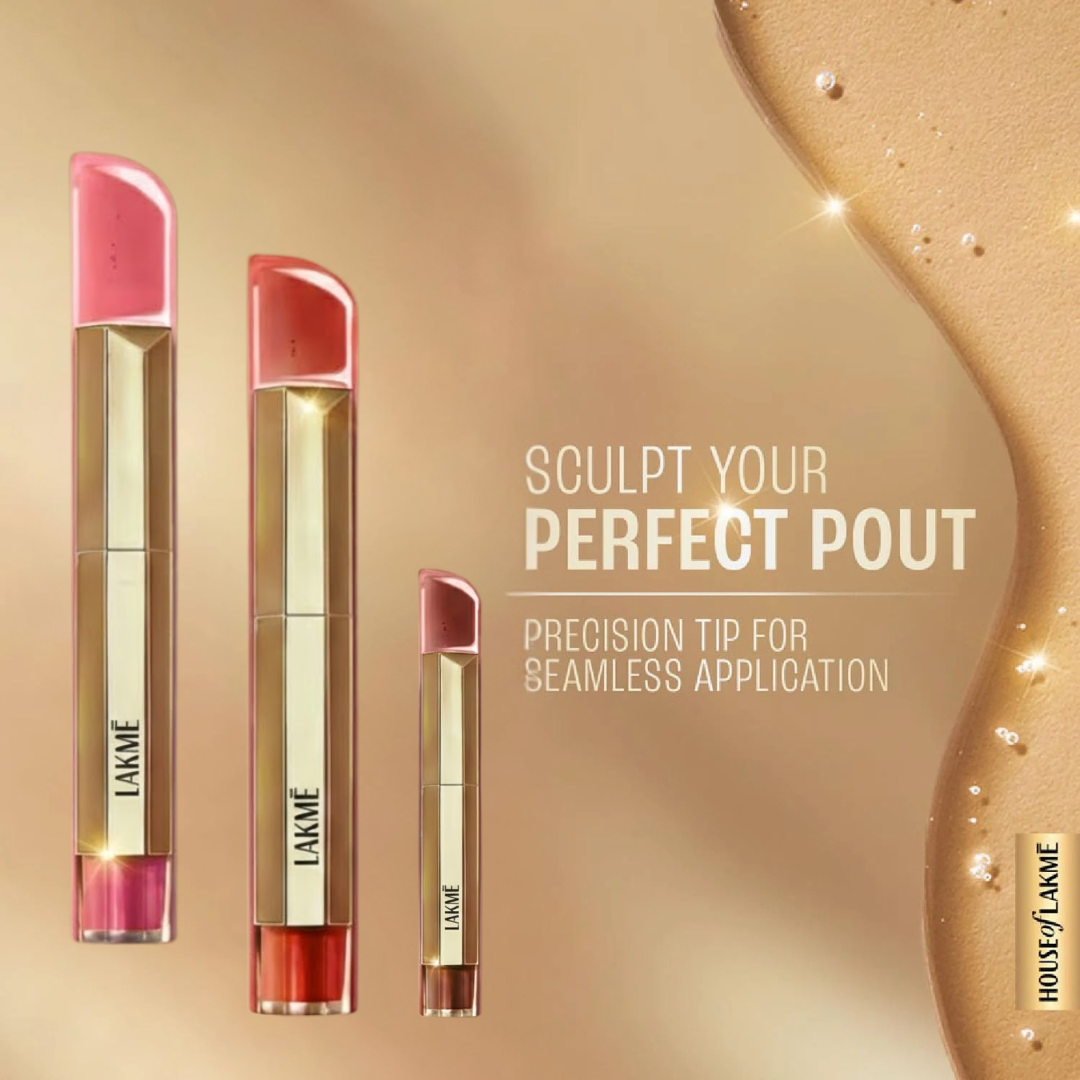 Lakmé 9To5 Tinted Lip Oil | Intense Color & Hydration with Hyaluronic Acid, Jojoba & Almond Oils