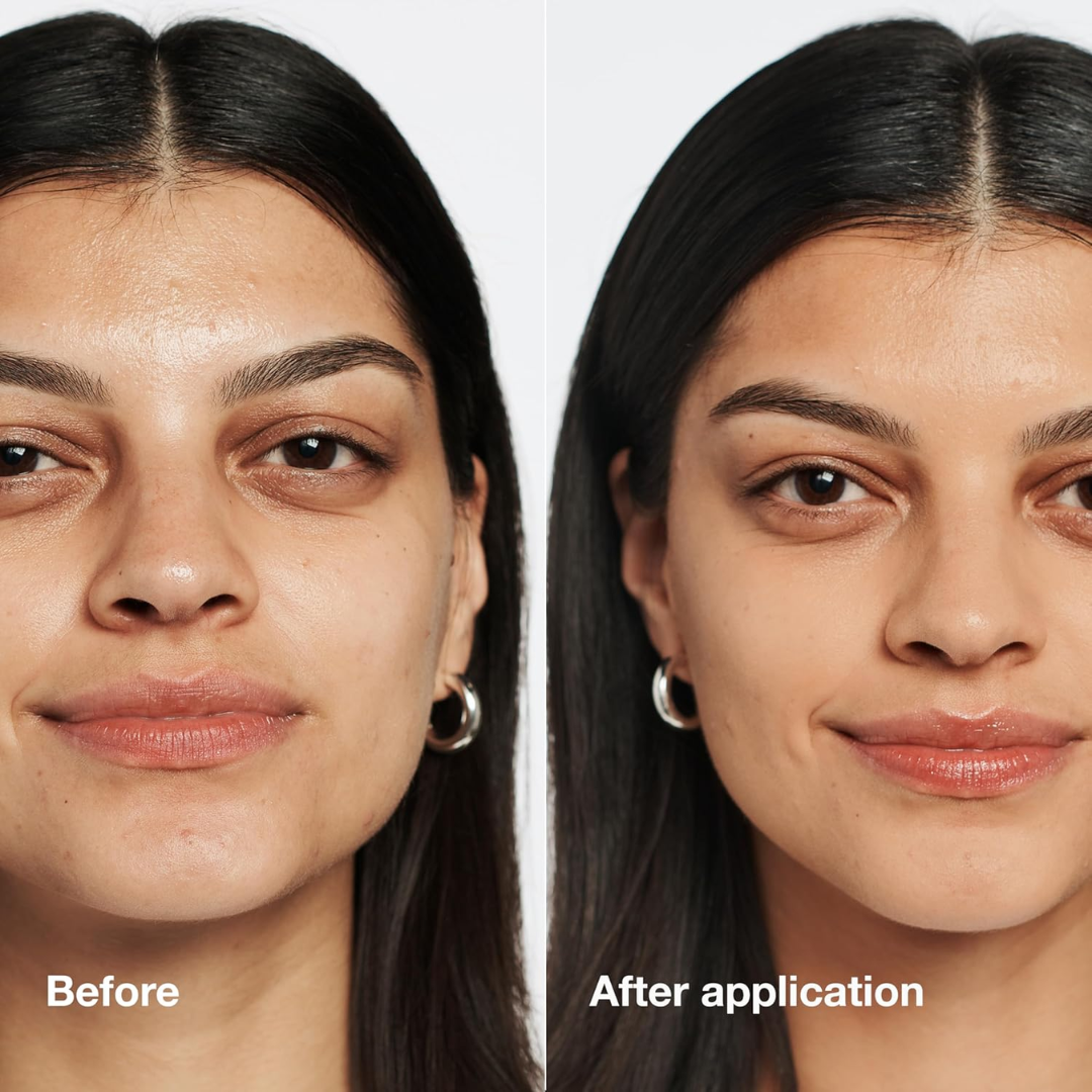 Makeup Revolution Ultimate Glow Bundle: Skin Silk Serum Foundation & Multi Glow Balm | Hydrating & Radiant Skin Duo
