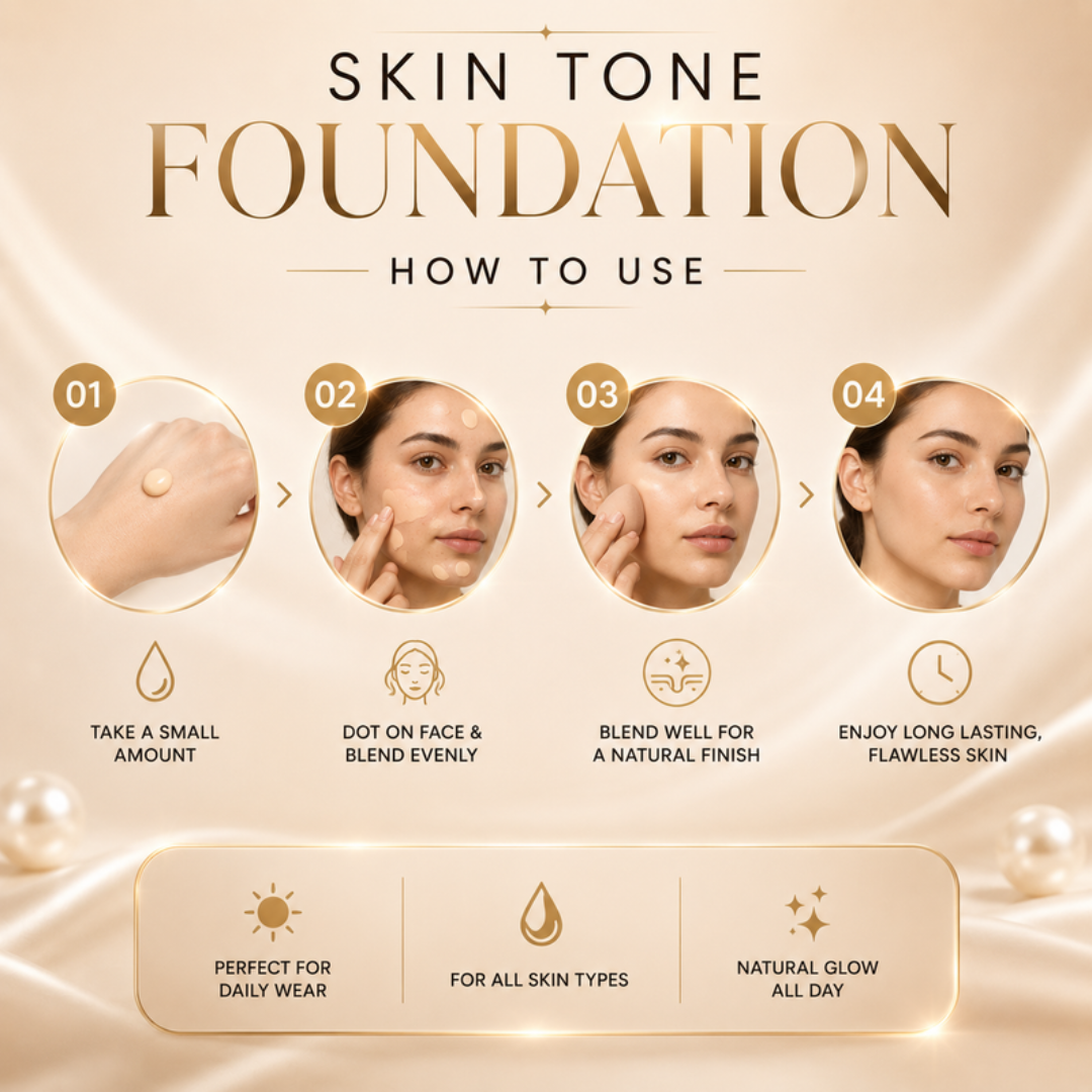 Buy MM Silk Foundation & Get Beauty blender FREE – Full Coverage, Long Lasting & Waterproof – Natural Finish, 24H Moisture Lock