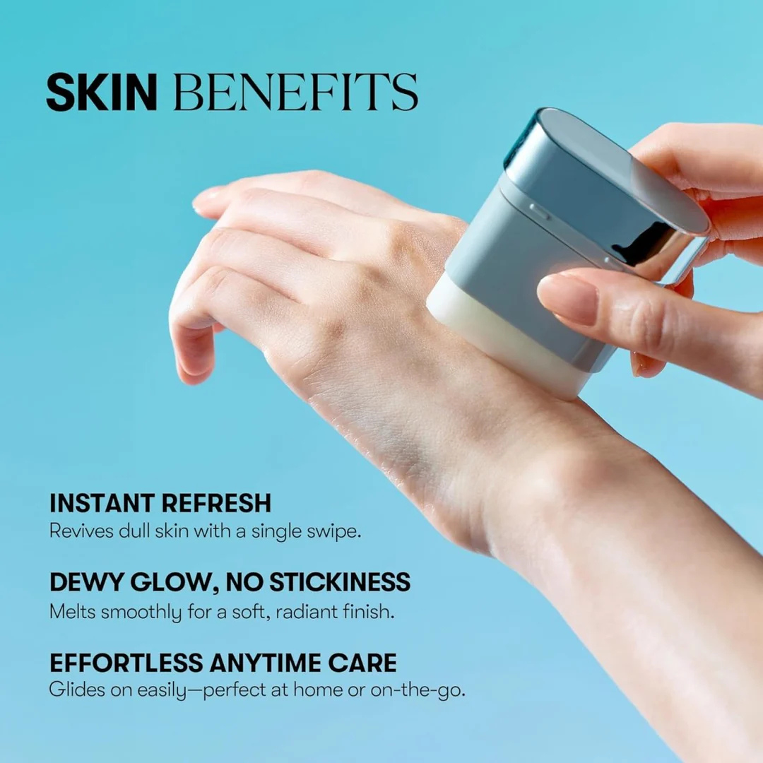 VT PDRN Essence Stick Balm | All in One Glow Balm Essence , Serum, Cream & makeup Prep all in one Swipe