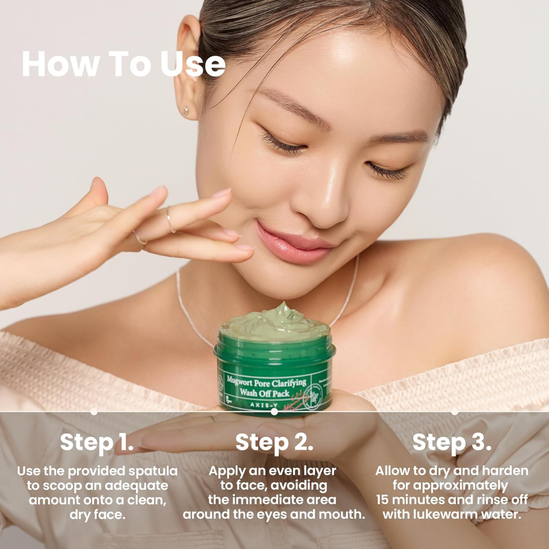 Axis-y Pore Clarifying & Acne treatment Mask | Gently clean pores & remove ance | bright & clean skin