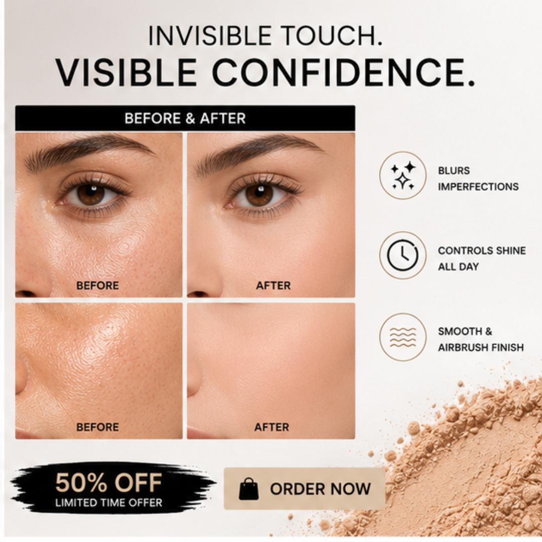 CHANEL Natural Finish Loose Powder – Iconic, Natural Finish & Flawless Perfection – Shine Control, Long-Lasting & Lightweight – Blurs Pores & Fine Lines