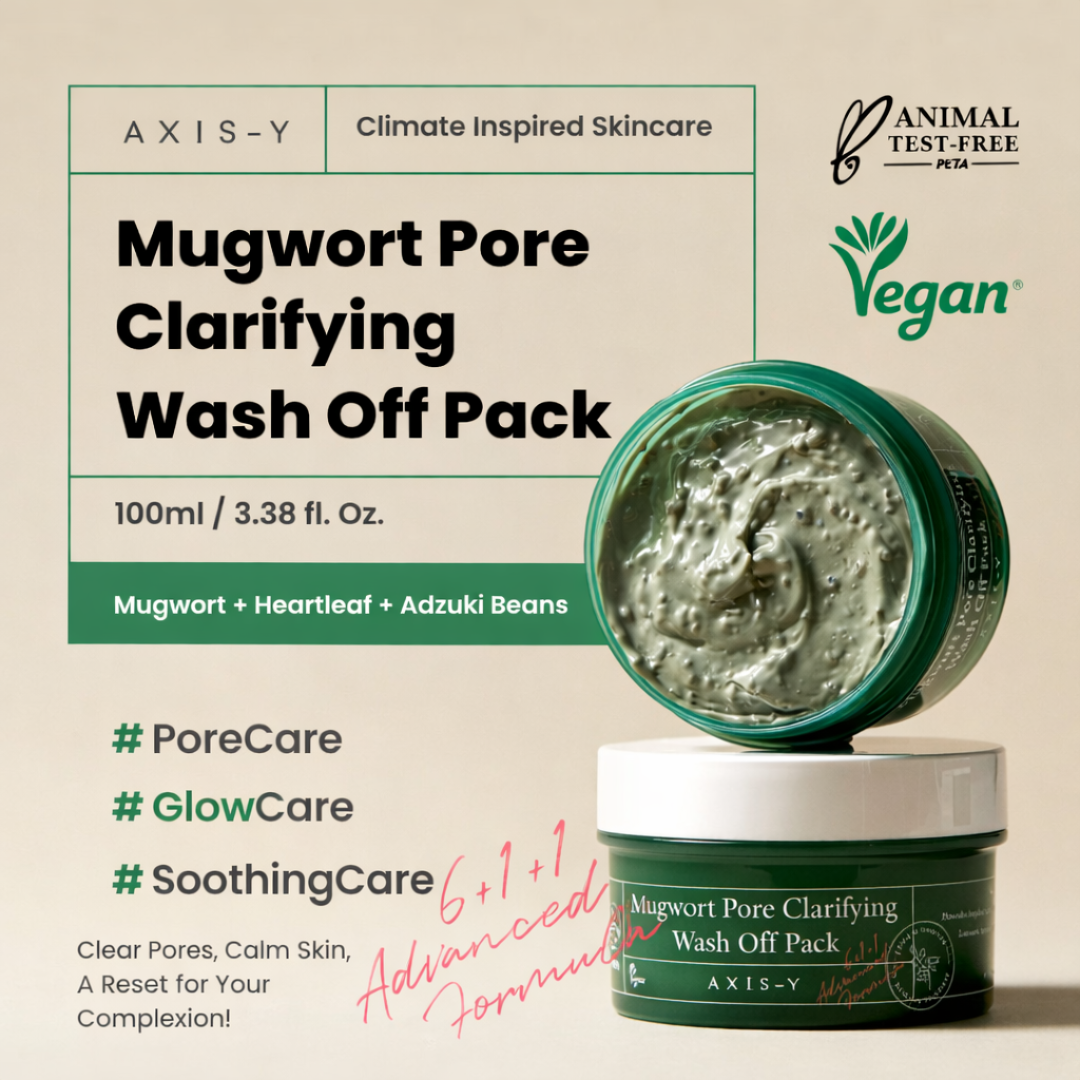 Axis-y Pore Clarifying & Acne treatment Mask | Gently clean pores & remove ance | bright & clean skin