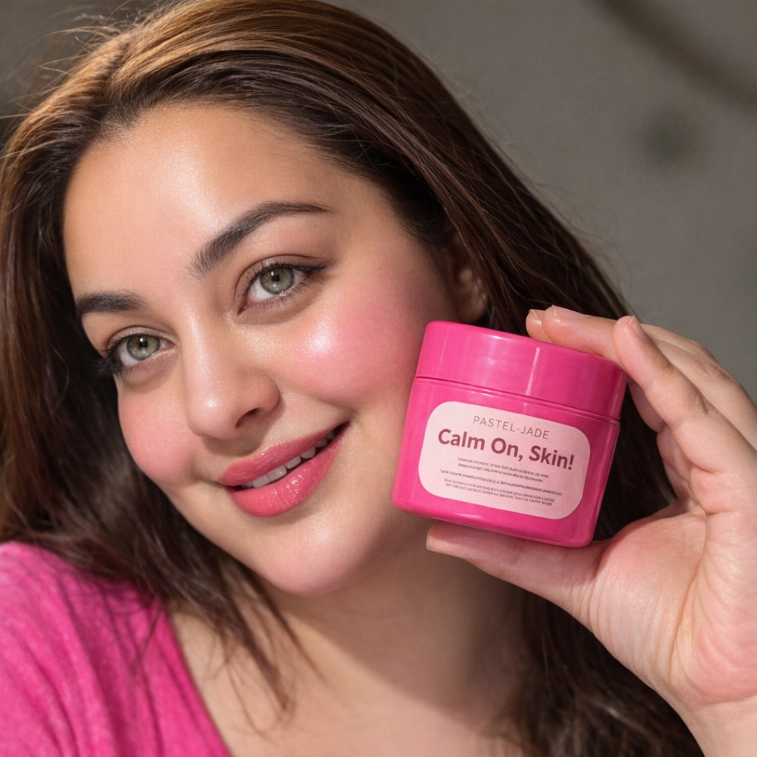 Pastel Jade Calm Your Skin Brightening Powder Mask | Redness Relief, Acne Soothing & Oil Control