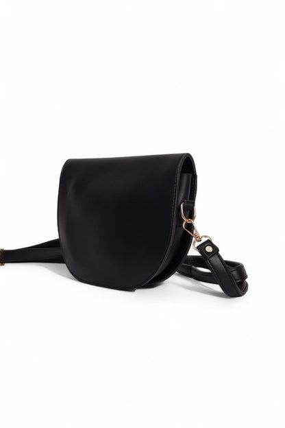 Chic Black Dual Strap Bag