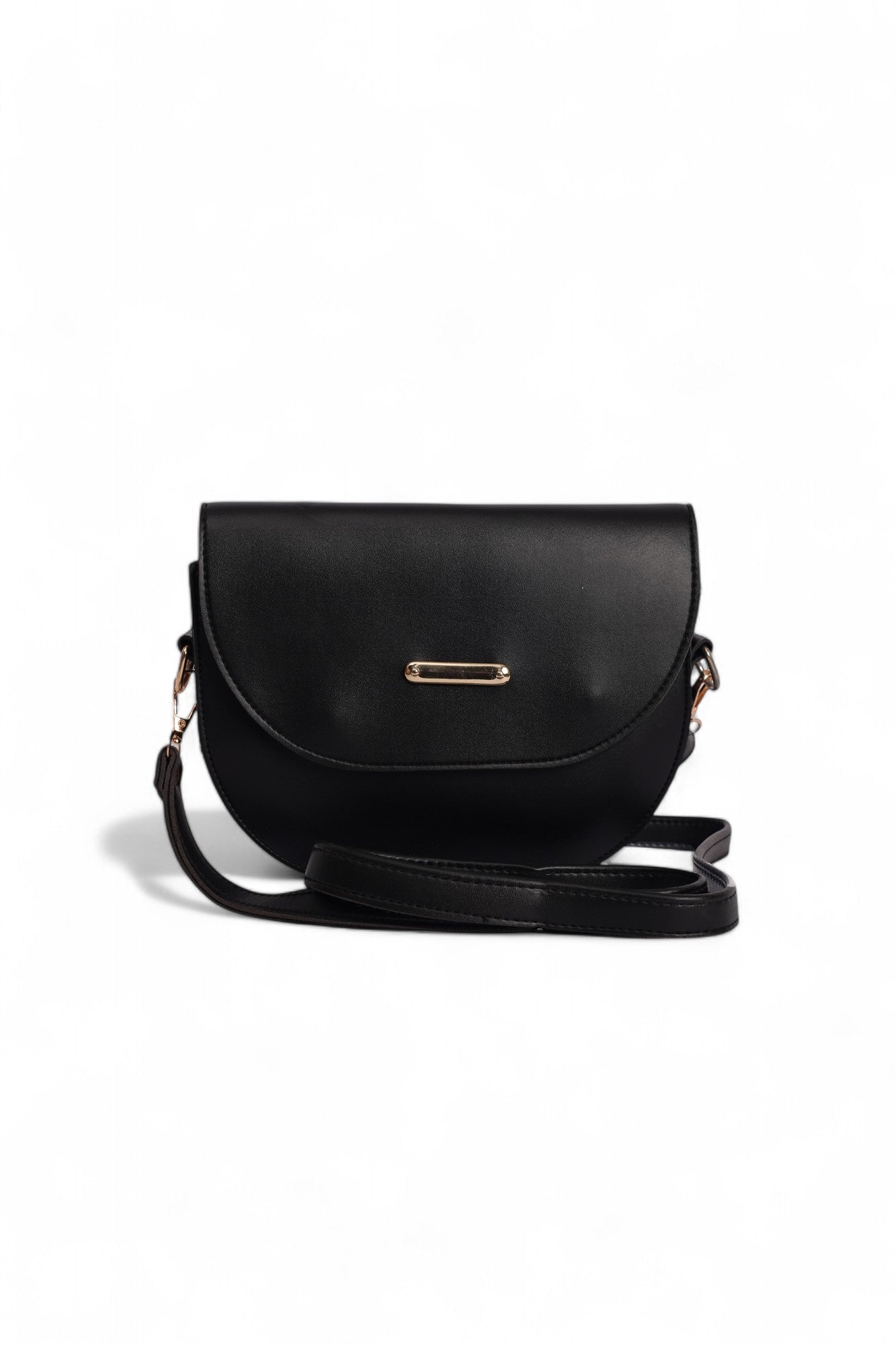 Chic Black Dual Strap Bag