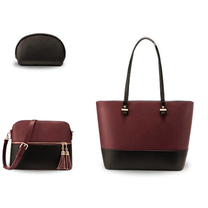 GRACE- MAROON & BLACK
